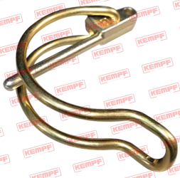 133256 Kempf Rohrklappstecker, 4,5x40mm, für Planenkurbel